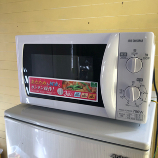 冷蔵庫　電子レンジ　セットでお譲りします。の画像