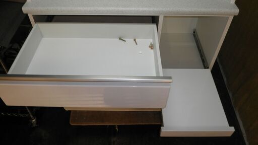 k412☆食器棚・キッチンボード☆ニトリ☆幅1000㎜☆近隣配達、設置可能