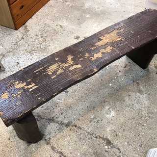 木製　ベンチ　手作り　イス　椅子