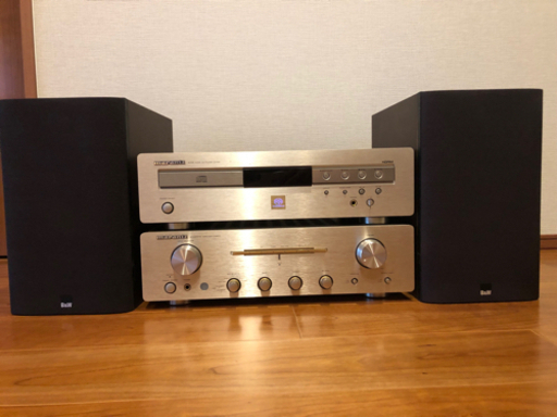marantz アンプ、B\u0026Wスピーカー