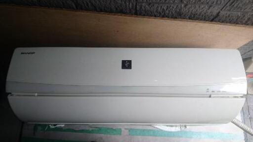 シャープ  エアコン自動お掃除付き