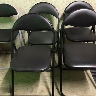 パイプ椅子 5個セット 折りたたみ 