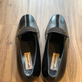 グラバディ　黒ビジネスシューズ　サイズ4 1/2の画像