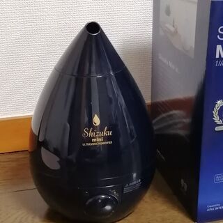 値下げ！大人気！累計売上NO1・Shizuku mini　超音波式アロマ加湿器　1週間使用のみ(^.^)　保証書ありの画像