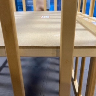 ベビーベッド　西松屋の画像