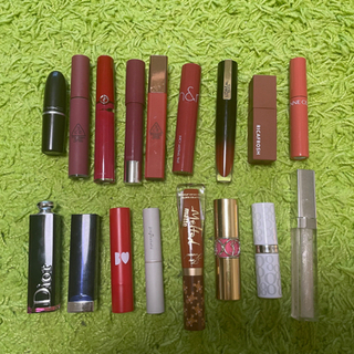 口紅　リップ　まとめ売り ysl  ディオールMAC RMK