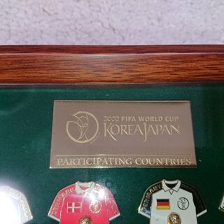 日韓ワールドカップ 記念バッチの画像
