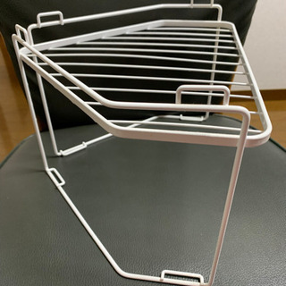 コンロの角ラック…(ガス　IH ) OKの画像