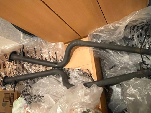 LS460 LS600 リアストレート　リアピース　マフラー