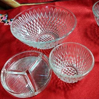 そうめんセット4客/薬味皿付HOYAの画像