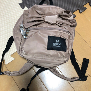  【受け渡し者様決定】 BeBe 子ども用リュック