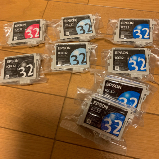 EPSON  ICLC32  4色　8本セット