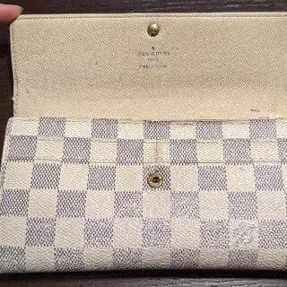ルイヴィトン 長財布 アズールの画像