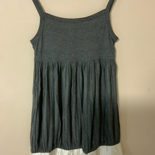 ナチュラルビューティーベーシック　膝丈ワンピース　サイズM の画像