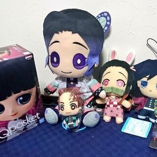鬼滅の刃のぬいぐるみセット