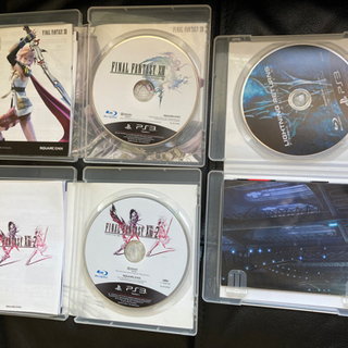 ファイナルファンタジー13  3枚フルセット　ライトニングシリーズ　PS3ソフトの画像