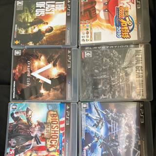 PS3ソフト6枚セットの画像