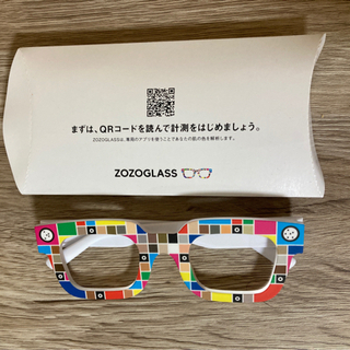 ZOZO GLASS ゾゾグラス ZOZOめがね パーソナルカラー