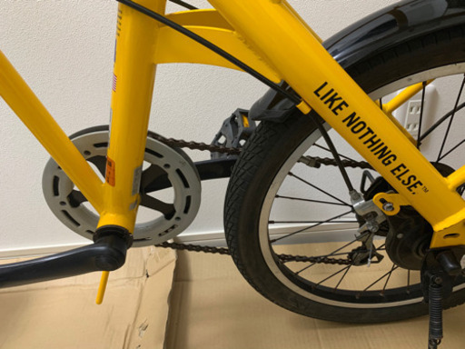 【美品】HUMMER 折りたたみ自転車