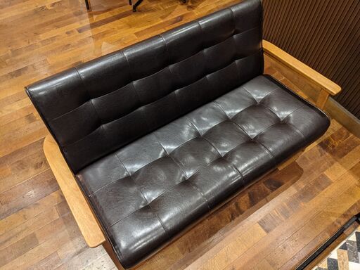 【5000円】黒ソファーお譲りします。