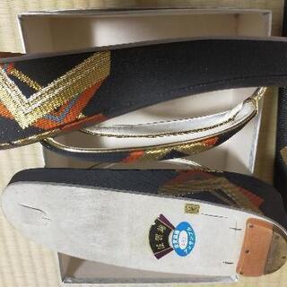 そろそろ削除します★振り袖にも　ビンテージバック草履セットの画像