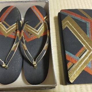 そろそろ削除します★振り袖にも　ビンテージバック草履セット