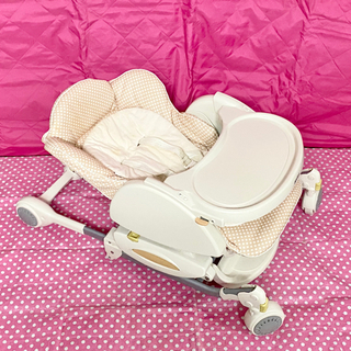 Aprica　アップリカ コンパクトS ハイアンドローチェア ハイローチェア スイングラックの画像