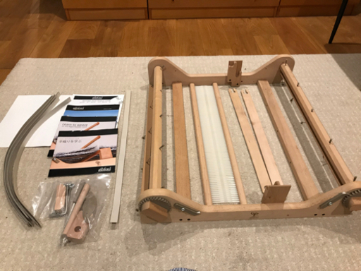 裂織り機　　アシュフォード製