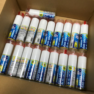 ☆新品・19本セット ユニコム ポケットオキシ 圧縮型酸素ボンベ...