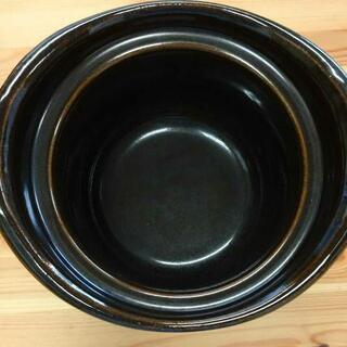 【最終値下】無印良品 土釜おこげ ３合炊き 約直径２２×高さ１５ｃｍの画像