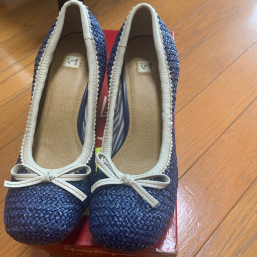 涼しげに上品！お呼ばれにも好感度♡お値下げ！新品未使用 (ღ♡‿♡ღ)5cmヒールなのに足に優しいウエッジ