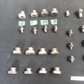 値下げしました❗油圧パンチャー替刃ジャンク多数、断捨離の画像