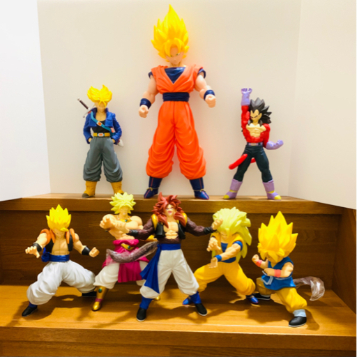 ①＊お値下げしました。♦ドラゴンボール♦フィギュア8体セット  中古