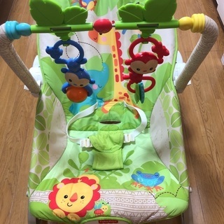 【美品】Fisher Price レインフォレスト　バウンサー