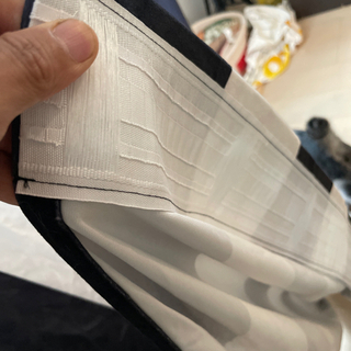 白黒のカーテン ※1枚です！の画像