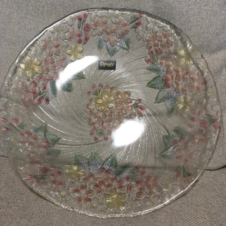 dynasty　ガラス　大皿