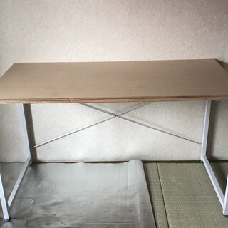 【急募】中古 PCデスク 120×60 ホワイト