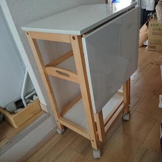 美品❣️木製キッチンラックの画像