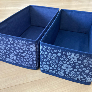IKEA ボックス　STORSTABBE/ストルスタッベ　2ピー...