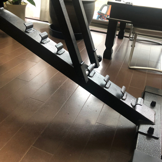 美品 ベンチ台 アジァスタブルの画像