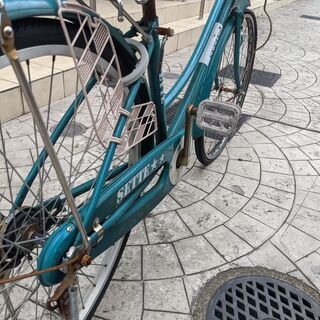 ママチャリ　要メンテナンス　自転車　シティサイクルの画像
