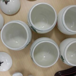 （豊中市・伊丹市市民限定）蒸し碗5個セット（豊中市伊丹市クリーンランド・リユース品）管理番号210808の画像
