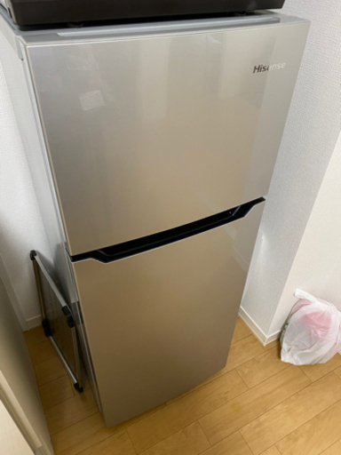 ★再値下げ★  単身用120L冷蔵庫(シルバー)