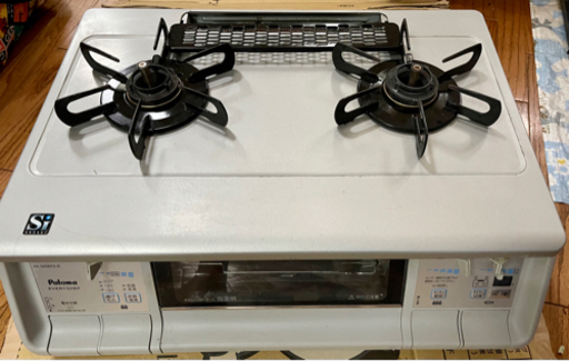 ⭐️Paloma ガスコンロ　新エブリシェフ PA-340WFA-R [シルバー]