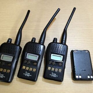 アイコム ICOM アマチュア 無線 IC-S35 トランシーバー 本体 3個