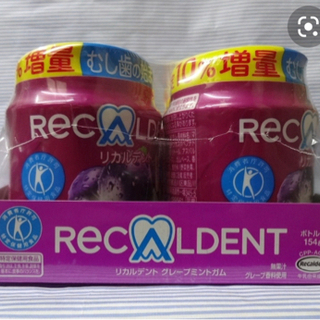 RECALDENT リカルデント　ボトルガム　12個　