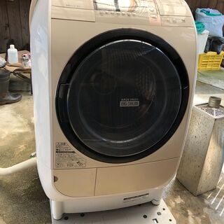 2015年製、美品現役良品のドラム式洗濯機日立BD-V3700L 無料で差し上げます。の画像