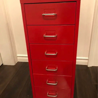 IKEA 家具　引き出し　ユニット　照明　スタンド　ワゴン　4点セットの画像