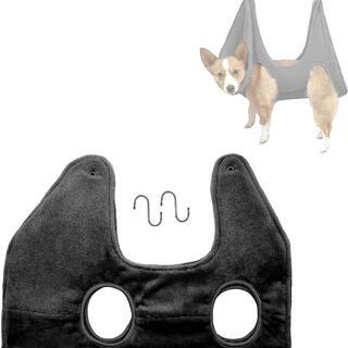 【ブルー】ペット　ヘルパー トリミング用ハンモック　入浴用　-16の画像