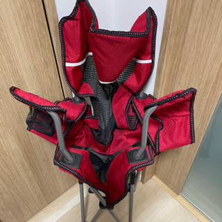 アウトドア用チェア　ドリンクホルダー付き　の画像